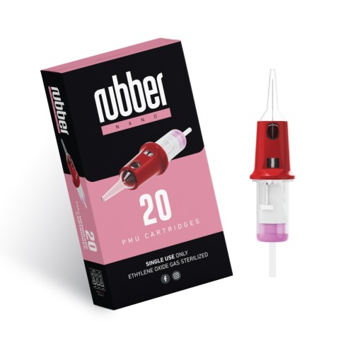 01 RL (Round Liner) - Cartucce BodySupply Rubber NANO - Aghi PMU - 20pz