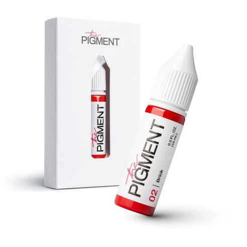 02 BRICK - The Pigment - 15ml - Pigmento PMU REACH