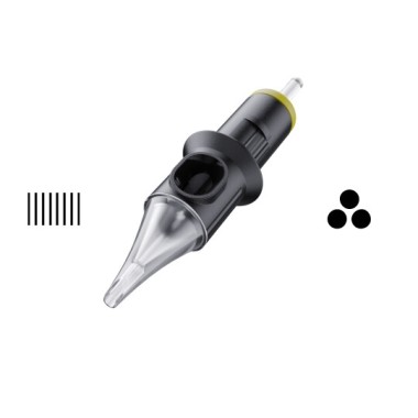 03 Shader 0,25 mm - Cartucce Aghi Tattoo Cheyenne Safety - 20 pz