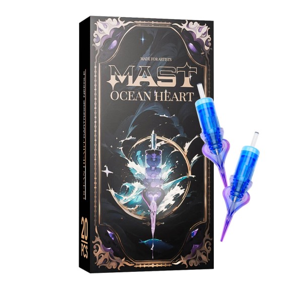 04 KF (Kinetic Flat) - Long Taper - Cartucce MAST Ocean Heart - Aghi PMU - 20pz