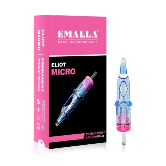 05 CM (Soft Magnum) - Cartucce Emalla ELIOT MICRO - Aghi PMU - 20pz