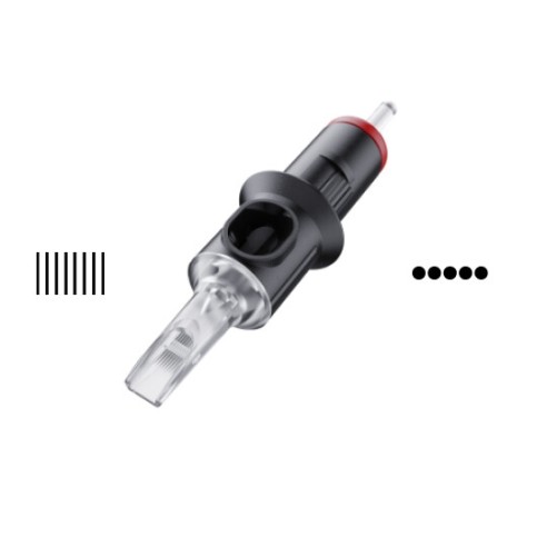 05 Flat 0,35 mm - Cartucce Aghi Tattoo Cheyenne Safety - 20 pz