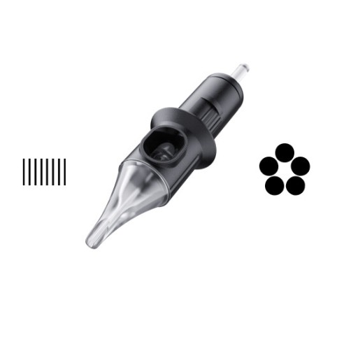 05 Liner - Medium Taper 0,30 mm - Cartucce Aghi Tattoo Cheyenne Safety - 20 pz