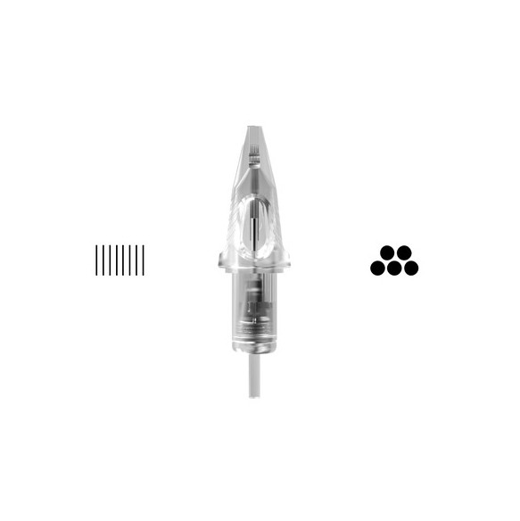 05 Magnum 0,35 mm - Cartucce Aghi Tattoo Cheyenne Craft - 20 pz