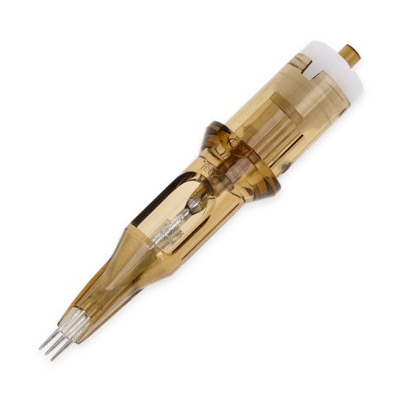 05 RL x 3 (Whip Shading) Long Taper - Cartucce Aghi Tattoo Kwadron - 20 pz