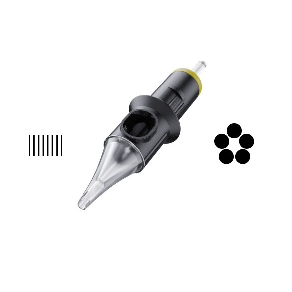 05 Shader 0,30 mm - Cartucce Aghi Tattoo Cheyenne Safety - 20 pz