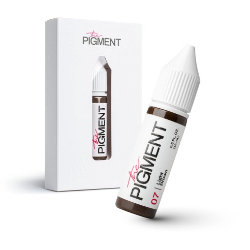 07 LIGHT BROWN - The Pigment - 15ml - Pigmento PMU REACH