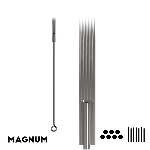 07 M1 Aghi Tradizionali Dormouse - 0,35mm - Long Taper - 50pz.