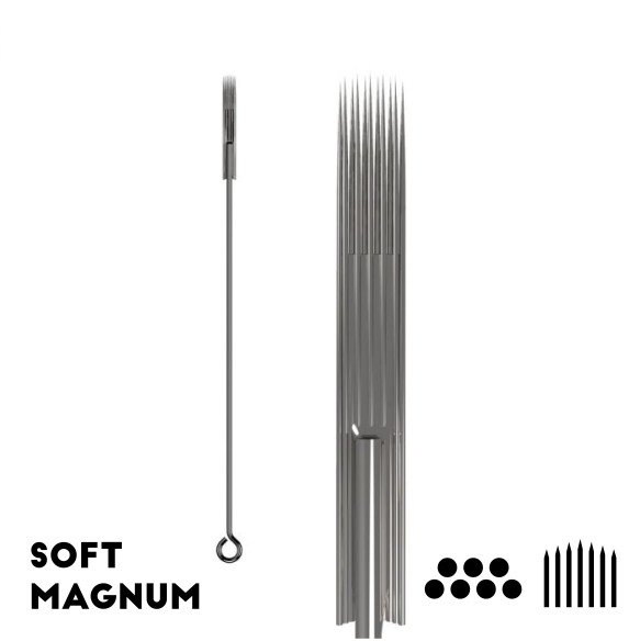 07 M3 Aghi Tradizionali Dormouse - 0,35mm - Long Taper - 50pz.