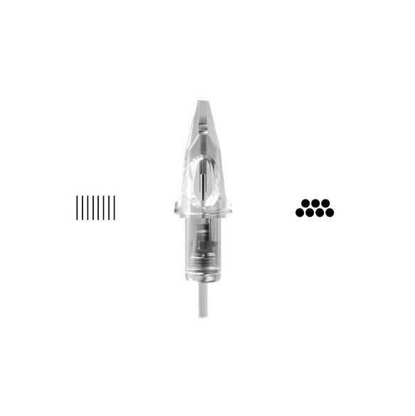07 Magnum 0,30 mm - Cartucce Aghi Tattoo Cheyenne Craft - 20 pz