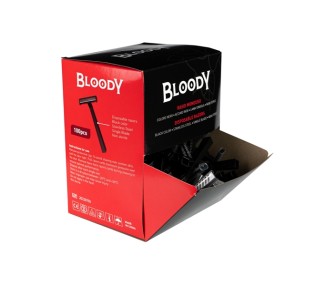 Rasoi Chirurgici Monolama Neri BLOODY - 100pz. bloody