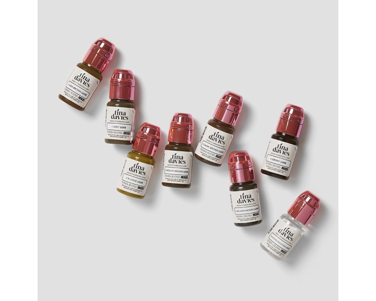 Tina Davies I LOVE INK Set - Perma Blend Luxe - 8x15ml - Pigmenti PMU REACH tina davies Tina Davies I LOVE INK Set - Perma Blend Luxe - 8x15ml - Pigmenti PMU REACH tina davies