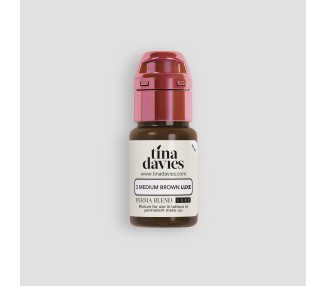 MEDIUM BROWN LUXE Tina Davies - Perma Blend Luxe - 15ml - Pigmento PMU REACH tina davies