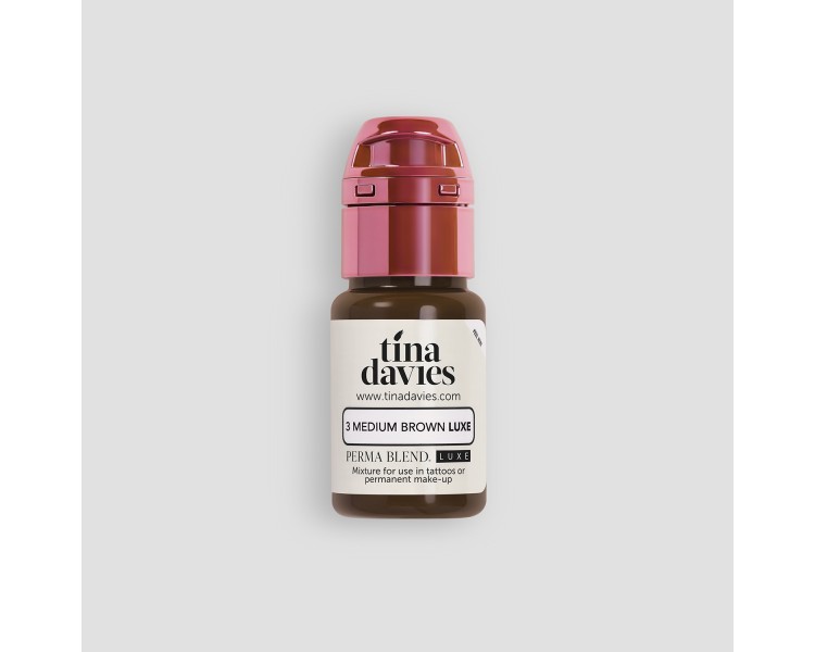 MEDIUM BROWN LUXE Tina Davies - Perma Blend Luxe - 15ml - Pigmento PMU REACH tina davies MEDIUM BROWN LUXE Tina Davies - Perma Blend Luxe - 15ml - Pigmento PMU REACH tina davies
