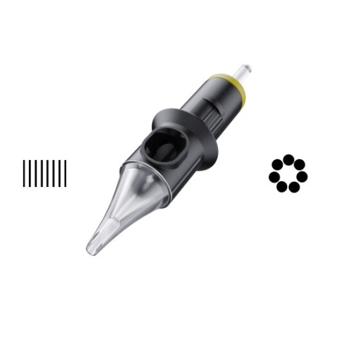 07 Shader 0,25 mm - Cartucce Aghi Tattoo Cheyenne Safety - 20 pz