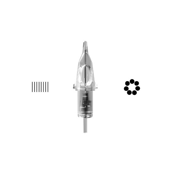 07 Shader 0,30 mm - Cartucce Aghi Tattoo Cheyenne Craft - 20 pz