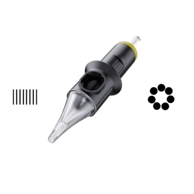 07 Shader 0,35 mm - Cartucce Aghi Tattoo Cheyenne Safety - 20 pz