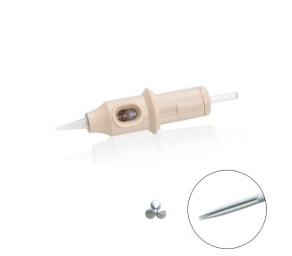 03 RL (Round Liner) 0,25mm - Long Taper - Cartucce Biotek Universali - Aghi PMU - 20pz biotek