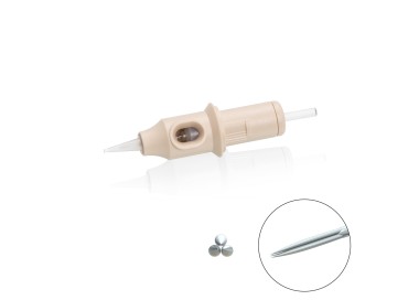 03 RL (Round Liner) 0,25mm - Long Taper - Cartucce Biotek Universali - Aghi PMU - 20pz biotek