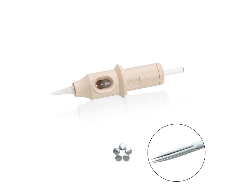 05 RL (Round Liner) 0,25mm - Long Taper - Cartucce Biotek Universali - Aghi PMU - 20pz biotek 05 RL (Round Liner) 0,25mm - Long Taper - Cartucce Biotek Universali - Aghi PMU - 20pz biotek