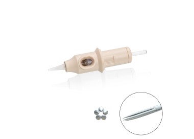 05 RL (Round Liner) 0,25mm - Long Taper - Cartucce Biotek Universali - Aghi PMU - 20pz biotek