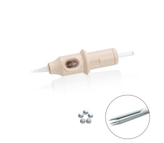 05 RS (Round Shader) 0,30mm - Medium Taper - Cartucce Biotek Universali - Aghi PMU - 20pz biotek