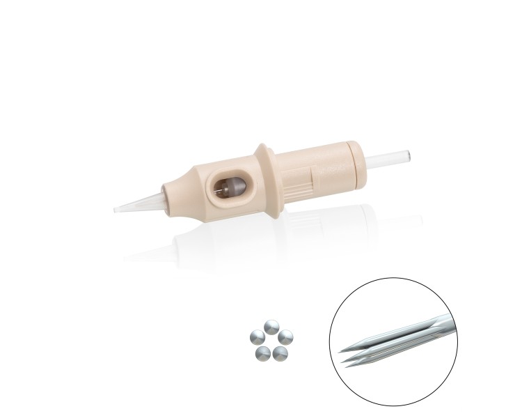 05 RS (Round Shader) 0,30mm - Medium Taper - Cartucce Biotek Universali - Aghi PMU - 20pz biotek 05 RS (Round Shader) 0,30mm - Medium Taper - Cartucce Biotek Universali - Aghi PMU - 20pz biotek