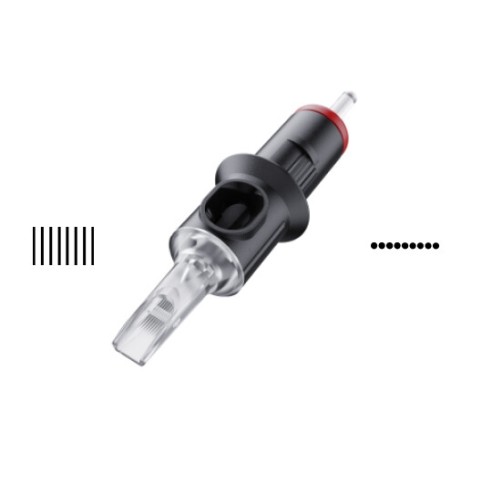 09 Flat 0,35 mm - Cartucce Aghi Tattoo Cheyenne Safety - 20 pz