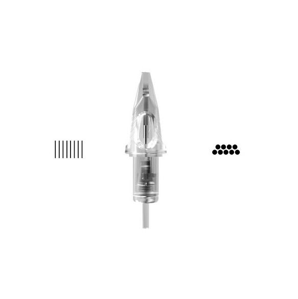 09 Magnum 0,35 mm - Cartucce Aghi Tattoo Cheyenne Craft - 20 pz