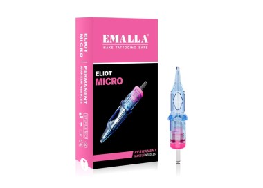 01 RL (Round Liner) - Cartucce Emalla ELIOT MICRO - Aghi PMU - 20pz emalla