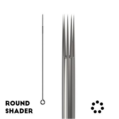 11 RS Aghi Tradizionali Dormouse - 0,35mm - Long Taper - 50pz.