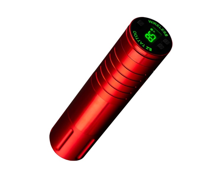 EZ EvoTech - Corsa 3.5 mm - Macchinetta Wireless Tattoo Pen - Rosso ez tattoo EZ EvoTech - Corsa 3.5 mm - Macchinetta Wireless Tattoo Pen - Rosso ez tattoo