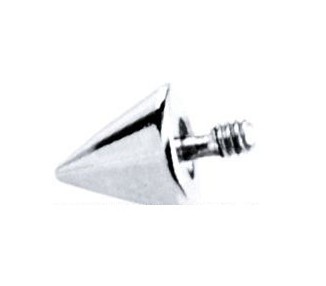 Titanium Screw-in Cones BLACK 1,6x4mm