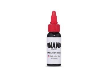 DYNAMIC Union Black - 30ml - Colore Tattoo REACH dynamic ink