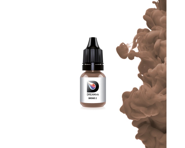 BROWS 2 Biondo Medioscuro - Dreamink - 10ml - Pigmento PMU REACH dreamink BROWS 2 Biondo Medioscuro - Dreamink - 10ml - Pigmento PMU REACH dreamink