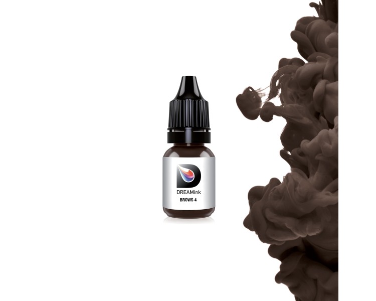 BROWS 4 Castano Scuro - Dreamink - 10ml - Conforme REACH dreamink BROWS 4 Castano Scuro - Dreamink - 10ml - Conforme REACH dreamink
