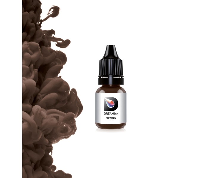BROWS 5 Marrone Scuro Neutro - Dreamink - 10ml - Conforme REACH dreamink BROWS 5 Marrone Scuro Neutro - Dreamink - 10ml - Conforme REACH dreamink