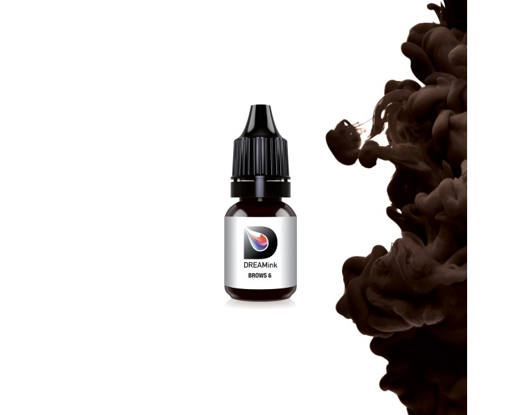 BROWS 6 Marrone Molto Scuro - Dreamink - 10ml - Conforme REACH dreamink BROWS 6 Marrone Molto Scuro - Dreamink - 10ml - Conforme REACH dreamink