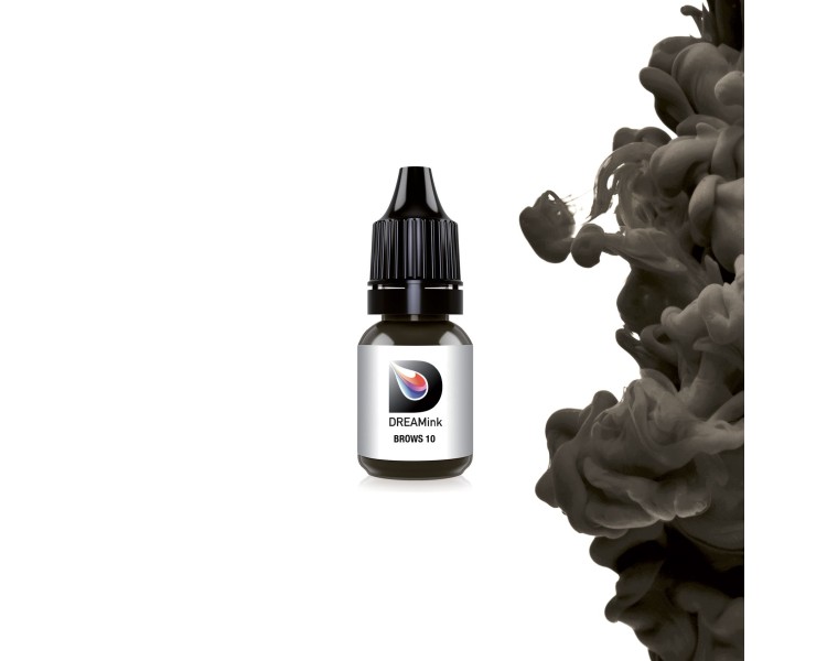 BROWS 10 Castano Molto Scuro - Dreamink - 10ml - Conforme REACH dreamink BROWS 10 Castano Molto Scuro - Dreamink - 10ml - Conforme REACH dreamink