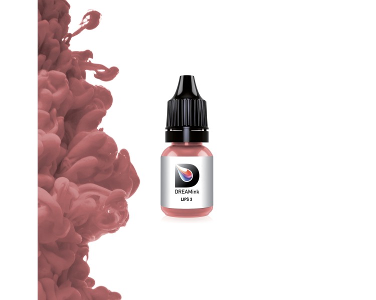 LIPS 3 Rosso Mattone Tenue - Dreamink - 10ml - Conforme REACH dreamink LIPS 3 Rosso Mattone Tenue - Dreamink - 10ml - Conforme REACH dreamink