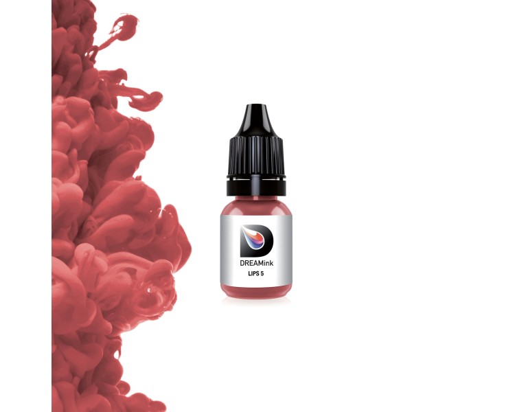 LIPS 5 Rosso Intenso - Dreamink - 10ml - Conforme REACH dreamink LIPS 5 Rosso Intenso - Dreamink - 10ml - Conforme REACH dreamink