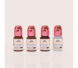 Tina Davies SUNSET Set - Perma Blend Luxe - 4x15ml - Pigmenti PMU REACH tina davies