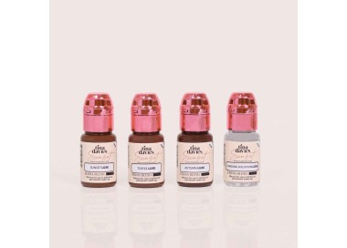 Tina Davies SUNSET Set - Perma Blend Luxe - 4x15ml - Pigmenti PMU REACH tina davies