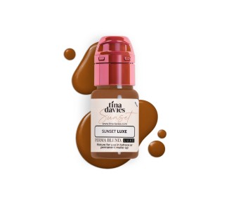 SUNSET LUXE Tina Davies - Perma Blend Luxe - 15ml - Pigmento PMU REACH tina davies