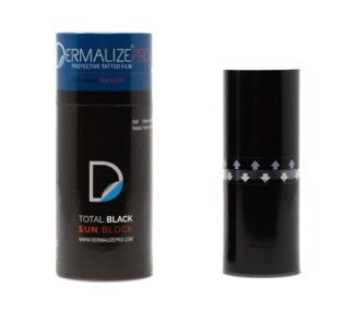 DERMALIZE Total Black Film - ROLL 10m x 15cm dermalize