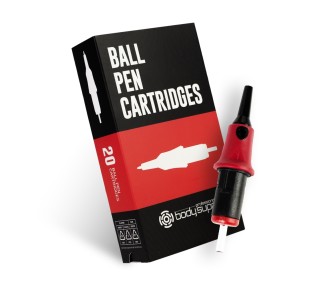 BodySupply Ball Pen Cartridges - Penne a Sfera in Cartucce - 20pz bodysupply