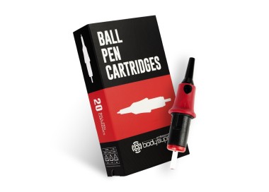 BodySupply Ball Pen Cartridges - Penne a Sfera in Cartucce - 20pz bodysupply