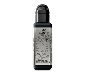 FINE LINE BLACK - Kuro Sumi Imperial - 44ml - Colore Tattoo REACH kuro sumi