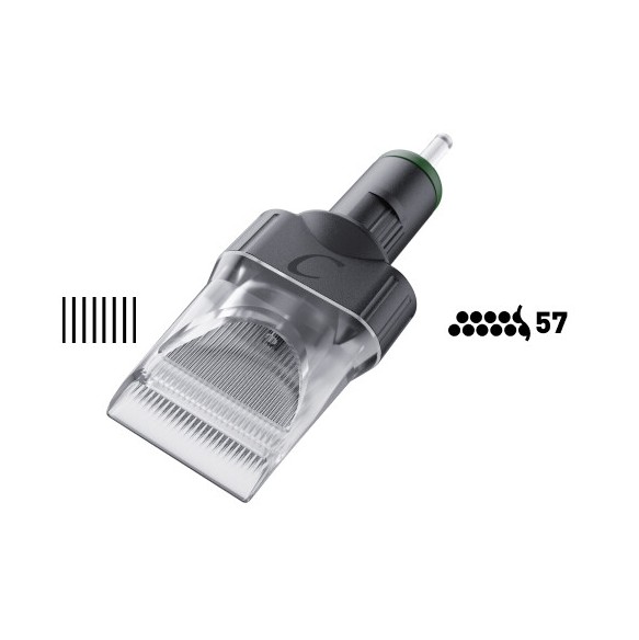 57 Magnum 0,30 mm - Cartucce Aghi Tattoo Cheyenne Safety - 10 pz