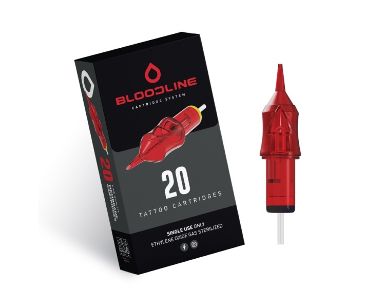 18 RL (Round Liner) - Long Taper - Cartucce BodySupply Bloodline - Aghi Tattoo - 20pz bodysupply 18 RL (Round Liner) - Long Taper - Cartucce BodySupply Bloodline - Aghi Tattoo - 20pz bodysupply